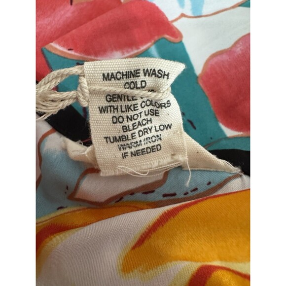 Gypsy Blu NWT Tropical Floral Maxi Caftan Lounge Dress One Size O/S - Picture 7 of 7